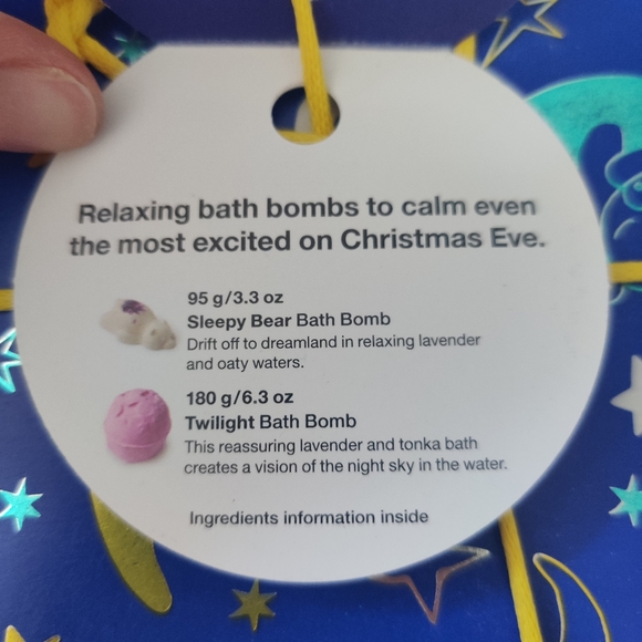 LUSH the night before Christmas gift box with 2 bath bombs - Picture 3 of 5